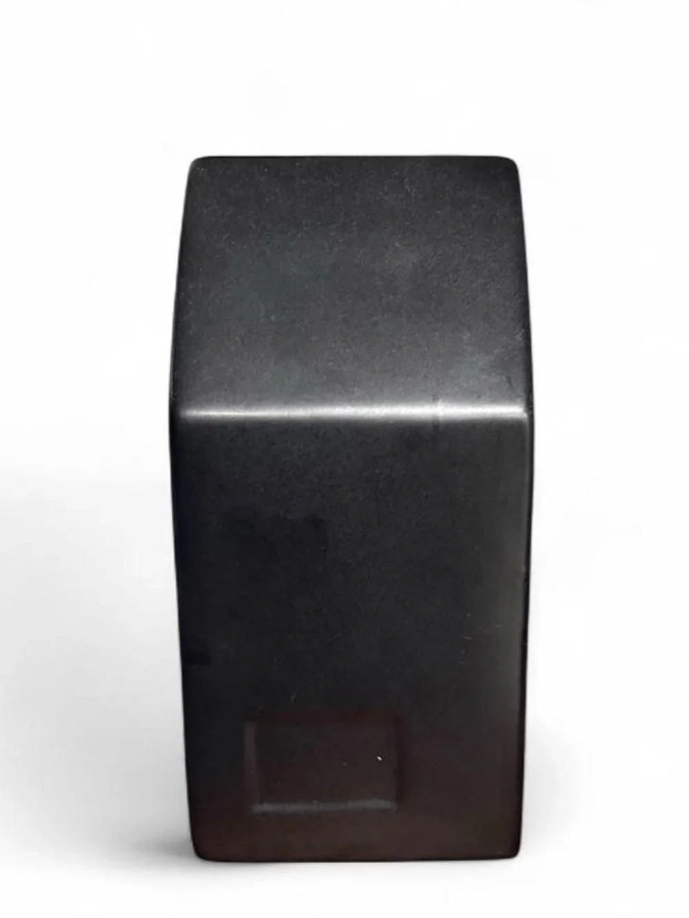Black House-Shaped Ceramic Vase